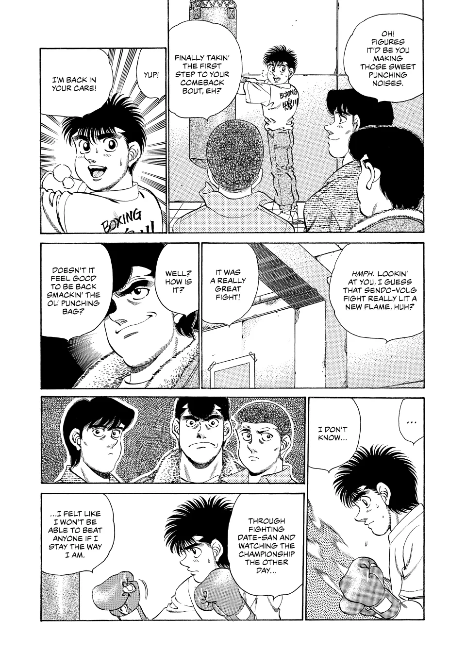 Read Hajime no Ippo Fighting Spirit EN Manga Online