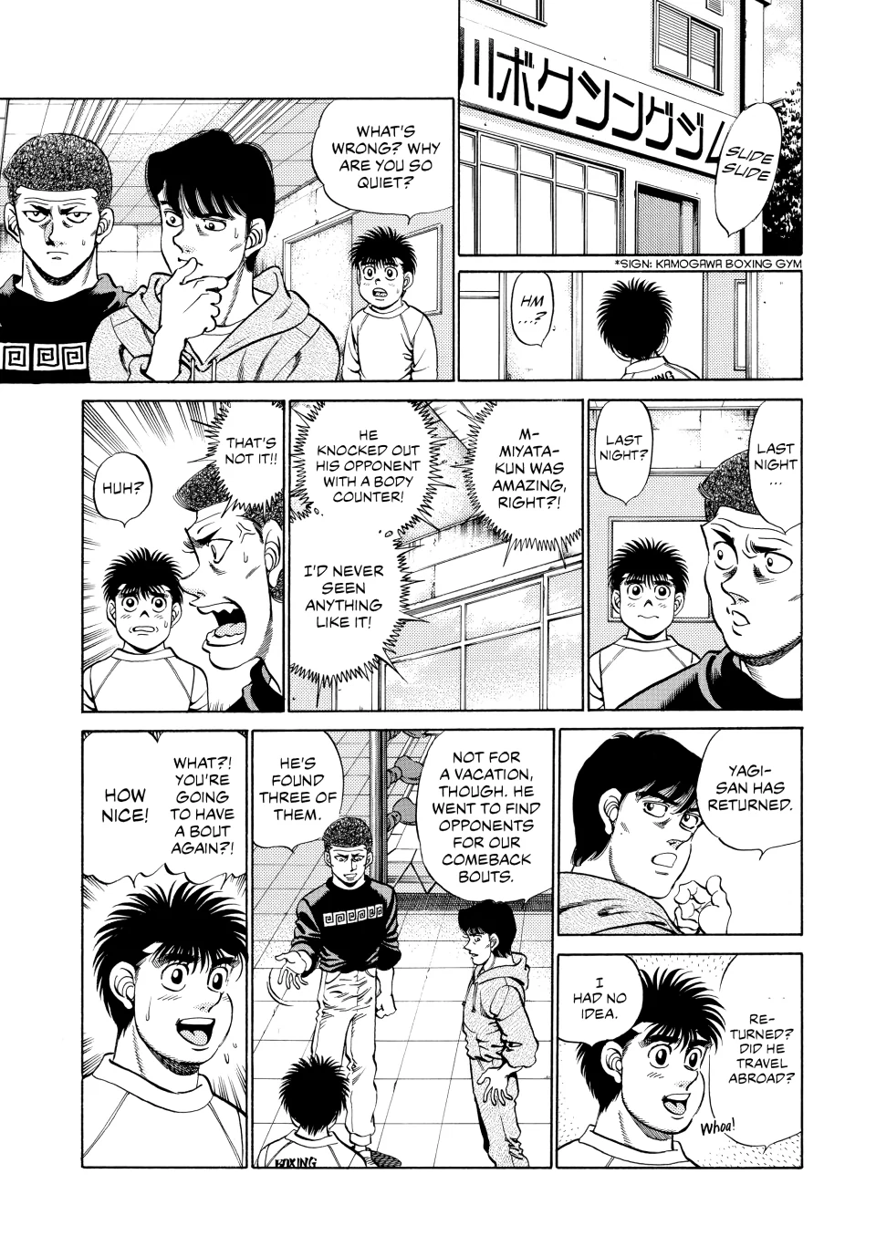 Read Hajime no Ippo Fighting Spirit EN Manga Online