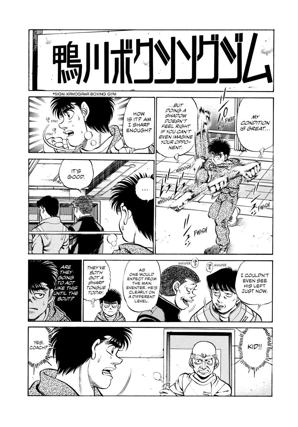 Read Hajime no Ippo Fighting Spirit EN Manga Online