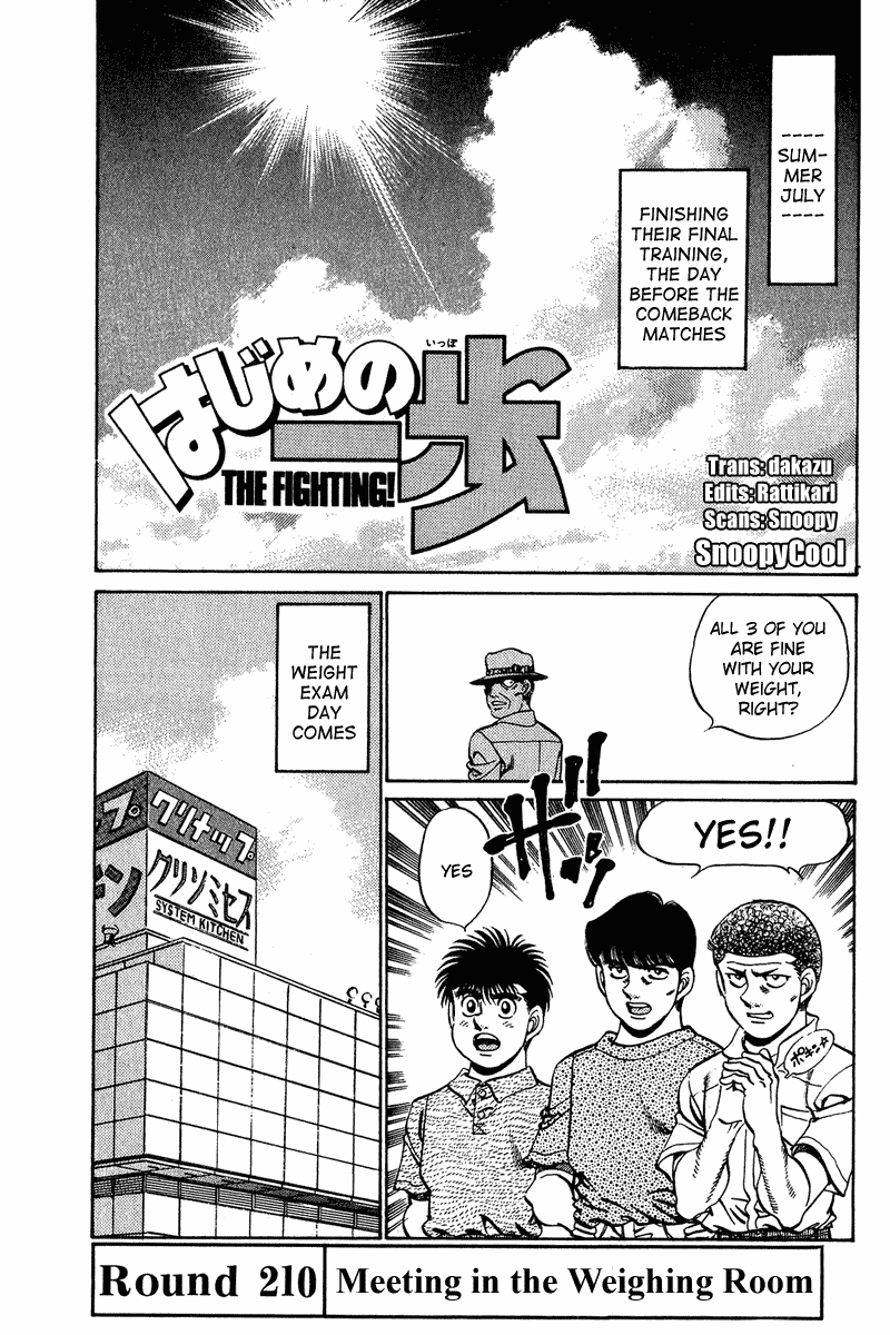 Read Hajime no Ippo Fighting Spirit EN Manga Online