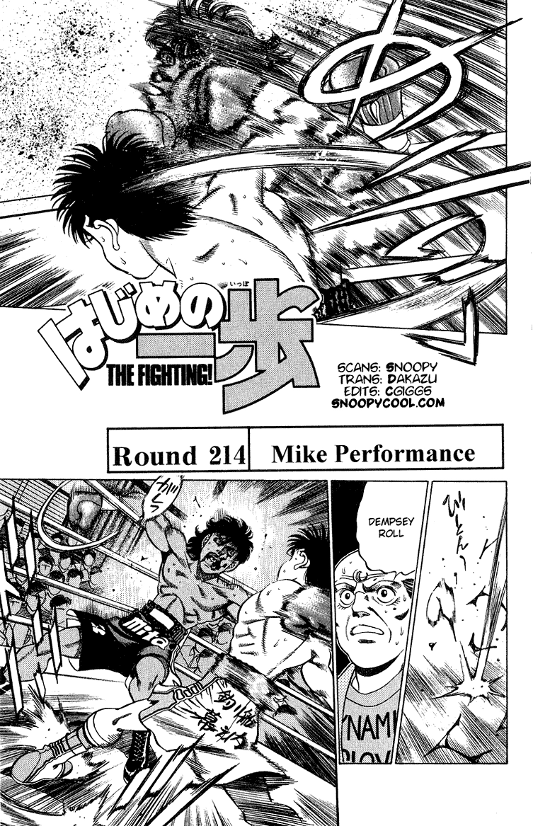 Read Hajime no Ippo Fighting Spirit EN Manga Online
