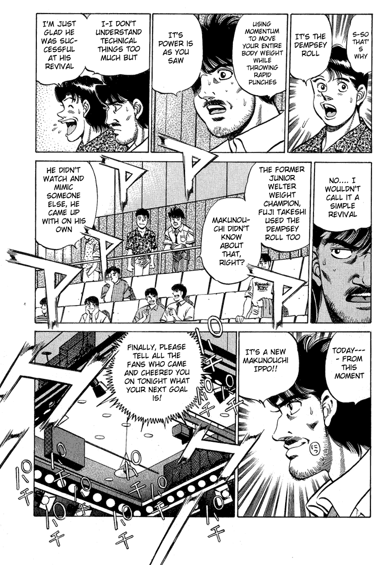 Read Hajime no Ippo Fighting Spirit EN Manga Online