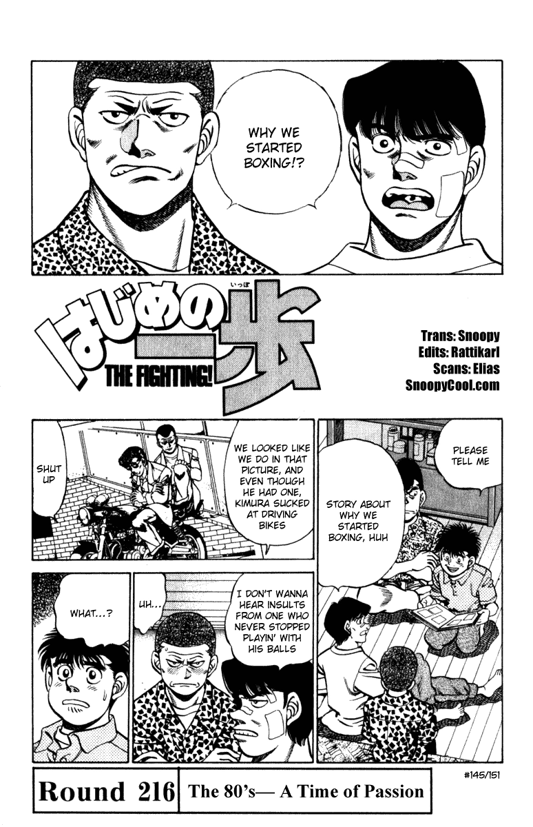 Read Hajime no Ippo Fighting Spirit EN Manga Online