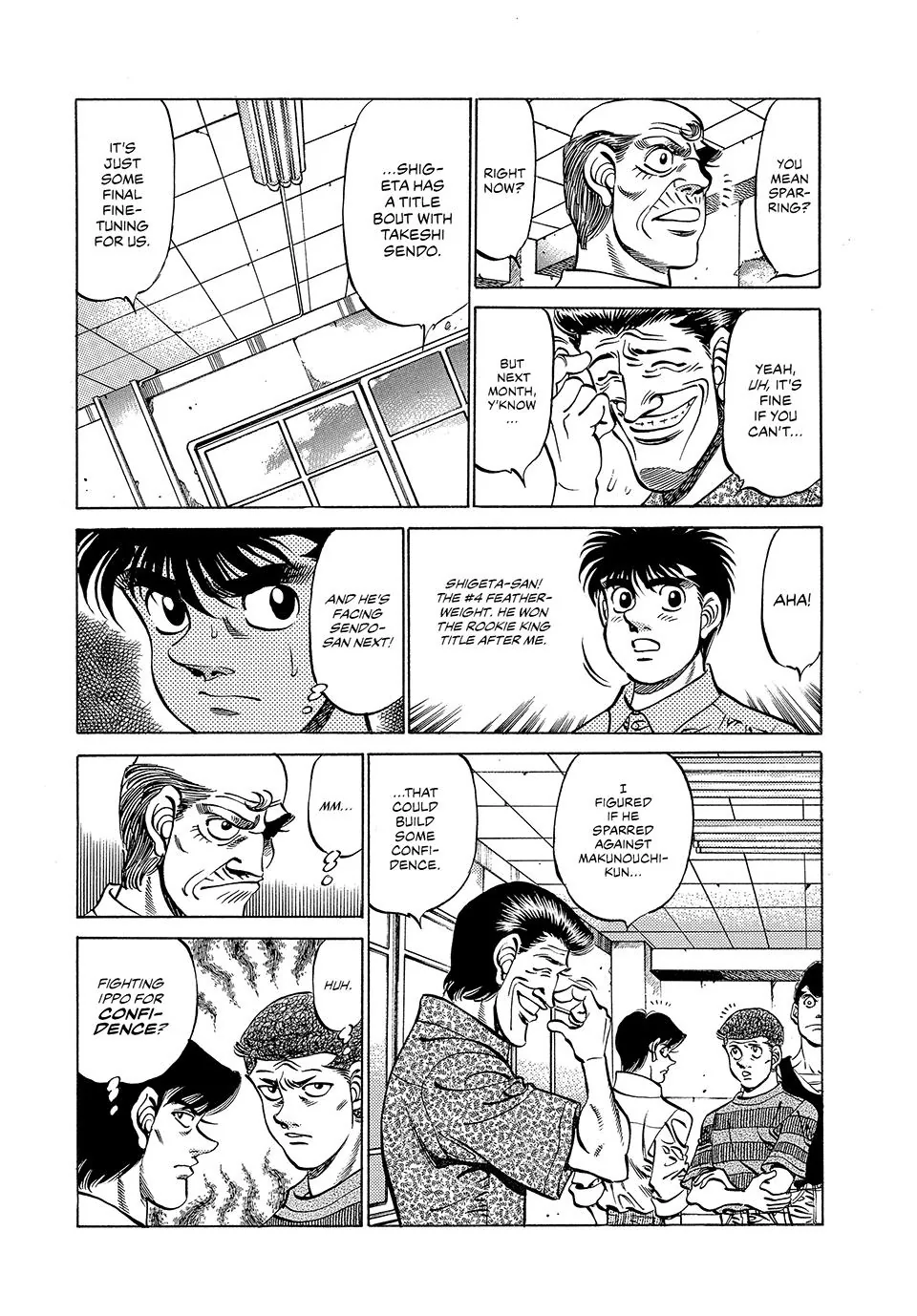 Read Hajime no Ippo Fighting Spirit EN Manga Online