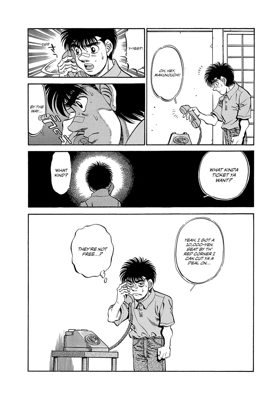 Read Hajime no Ippo Fighting Spirit EN Manga Online