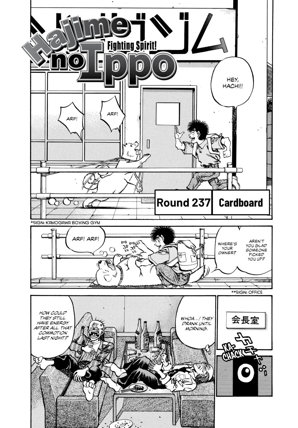 Read Hajime no Ippo Fighting Spirit EN Manga Online