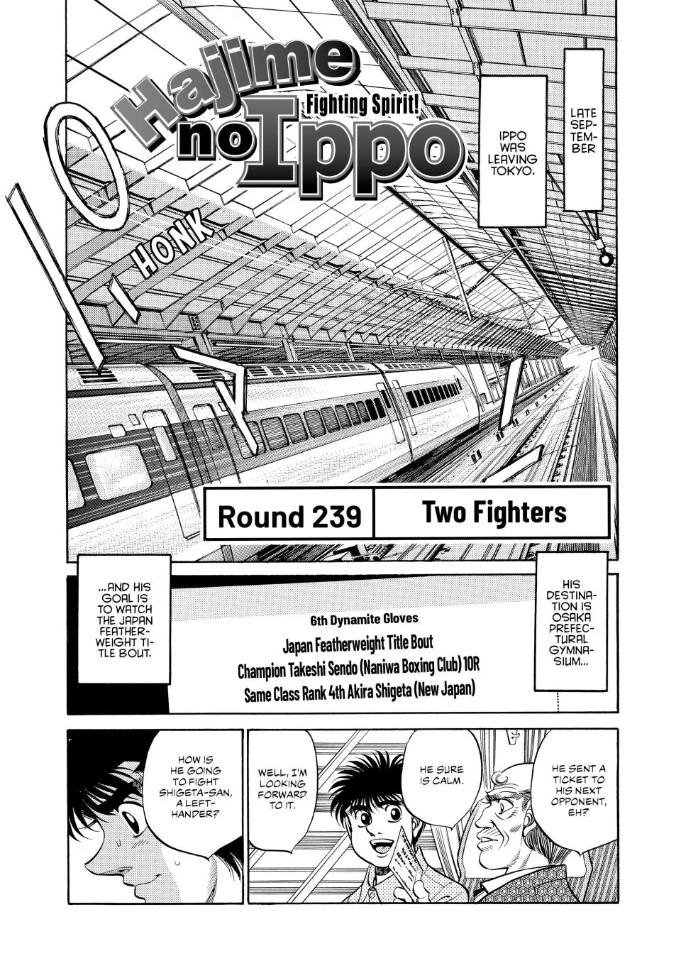 Read Hajime no Ippo Fighting Spirit EN Manga Online