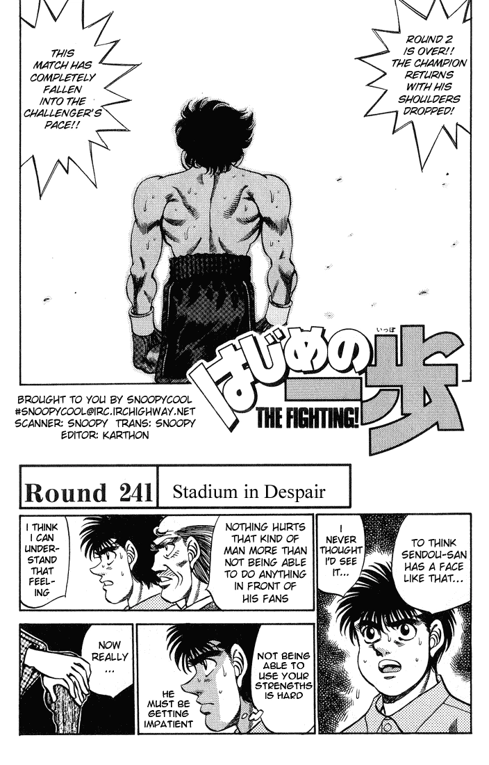 Read Hajime no Ippo Fighting Spirit EN Manga Online