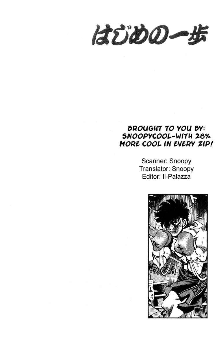 Read Hajime no Ippo Fighting Spirit EN Manga Online