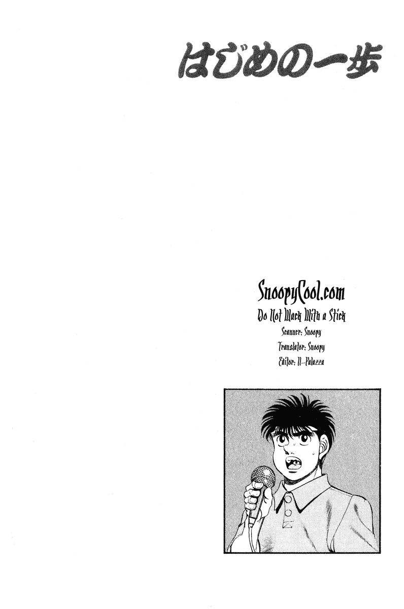 Read Hajime no Ippo Fighting Spirit EN Manga Online