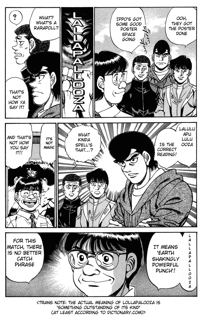 Read Hajime no Ippo Fighting Spirit EN Manga Online