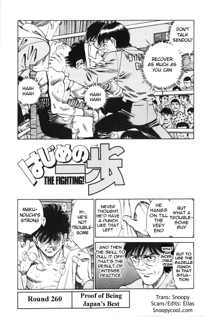Read Hajime no Ippo Fighting Spirit EN Manga Online