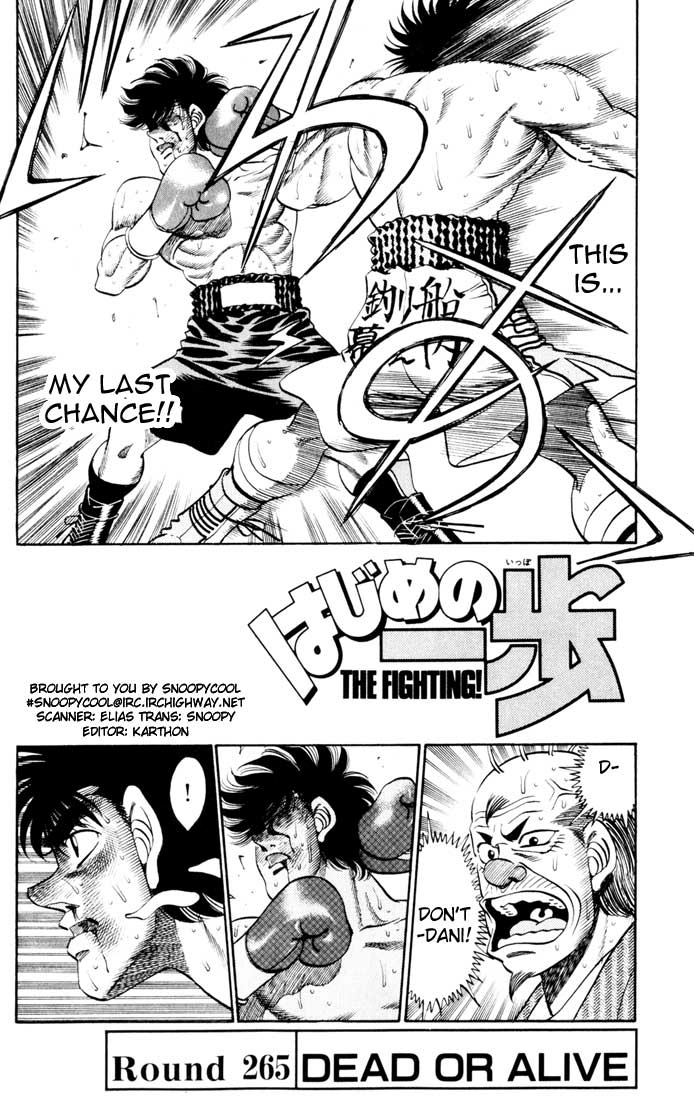 Read Hajime no Ippo Fighting Spirit EN Manga Online