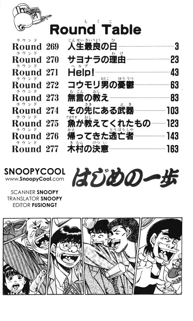 Read Hajime no Ippo Fighting Spirit EN Manga Online