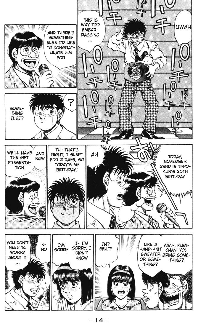 Read Hajime no Ippo Fighting Spirit EN Manga Online