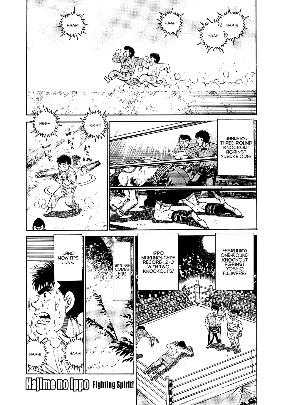 Read Hajime no Ippo Fighting Spirit EN Manga Online