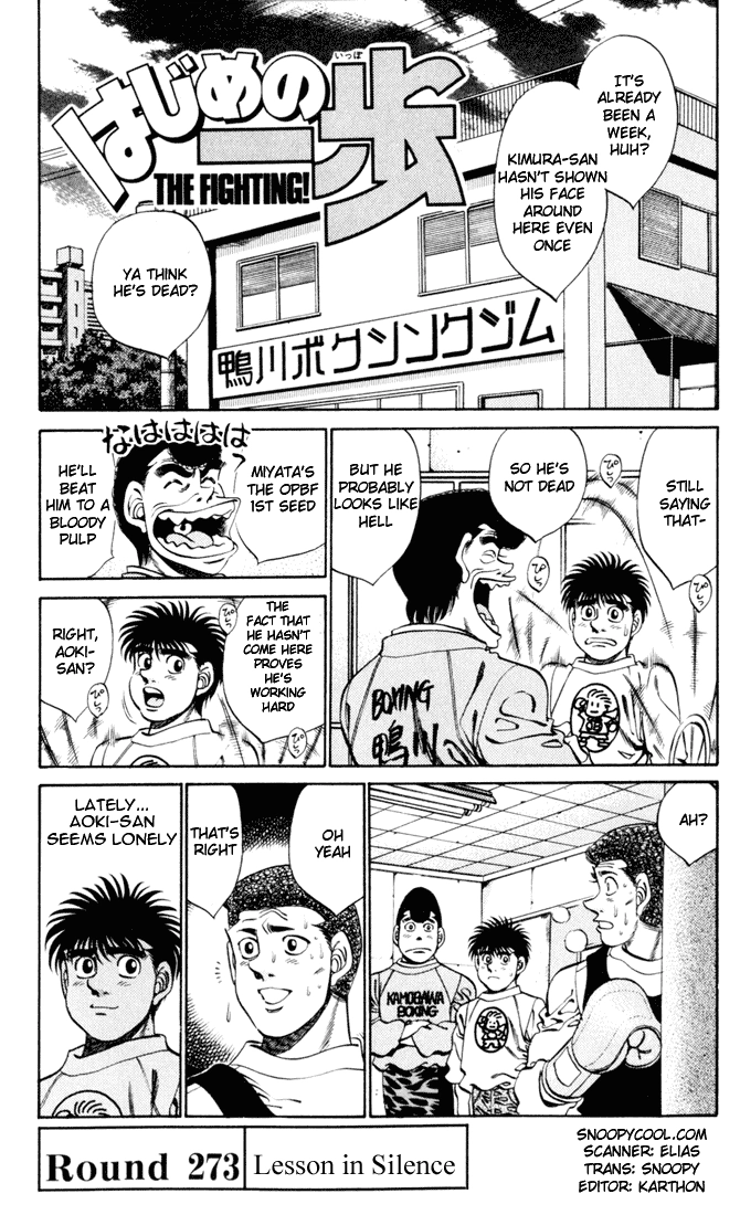 Read Hajime no Ippo Fighting Spirit EN Manga Online