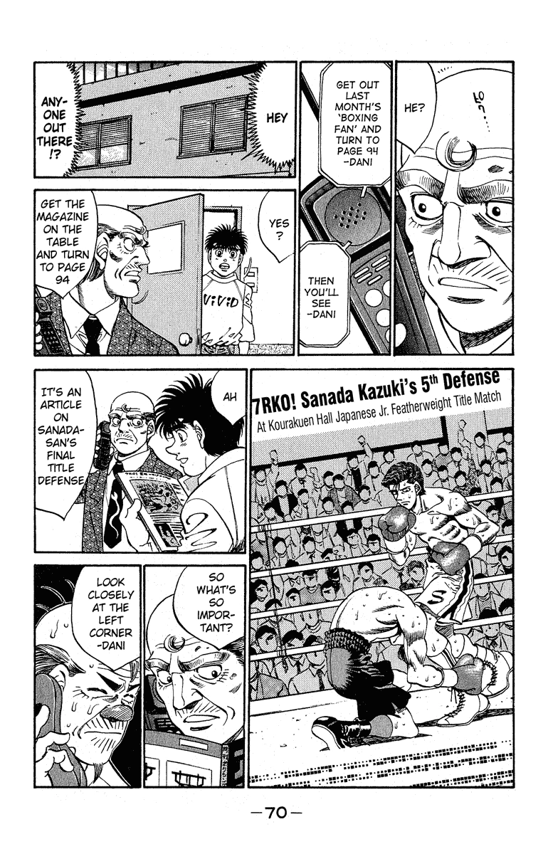 Read Hajime no Ippo Fighting Spirit EN Manga Online