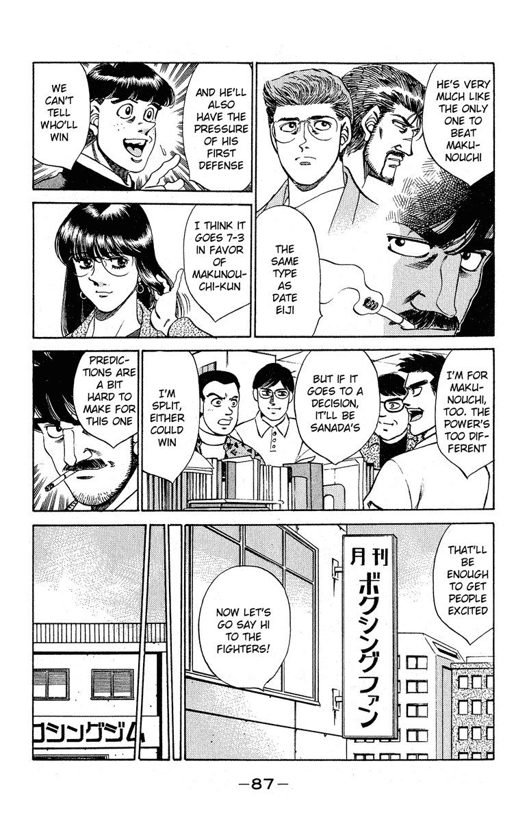 Read Hajime no Ippo Fighting Spirit EN Manga Online