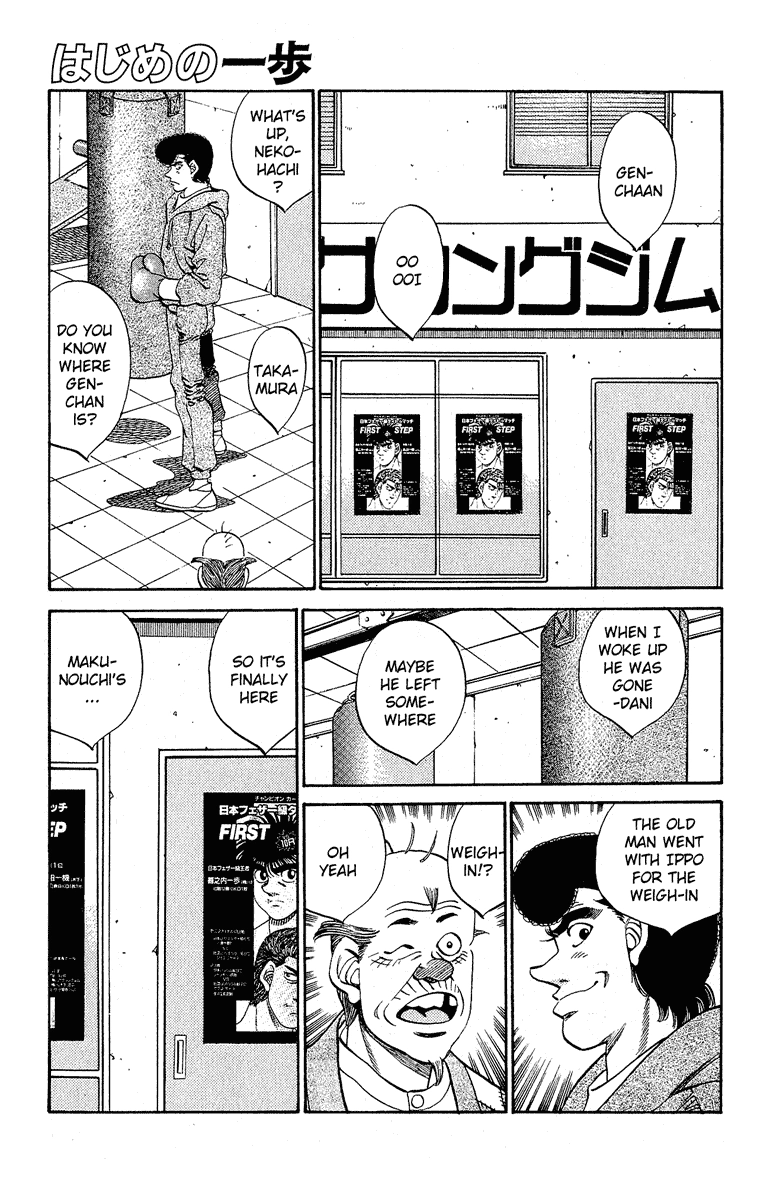 Read Hajime no Ippo Fighting Spirit EN Manga Online