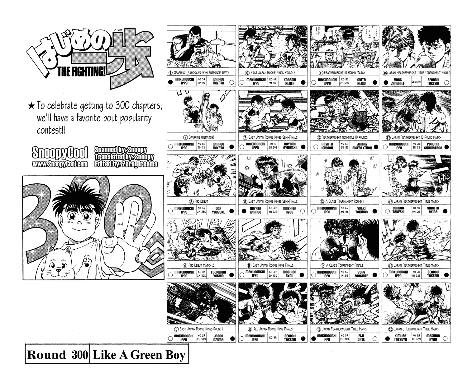 Read Hajime no Ippo Fighting Spirit EN Manga Online