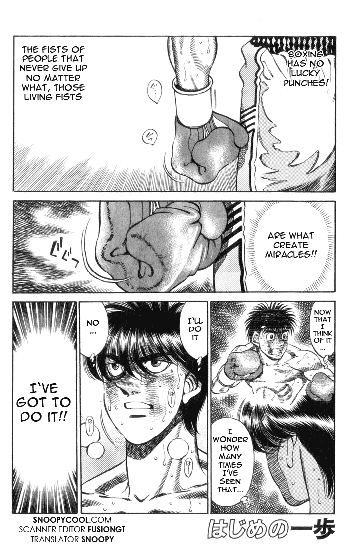 Read Hajime no Ippo Fighting Spirit EN Manga Online