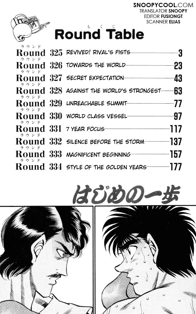 Read Hajime no Ippo Fighting Spirit EN Manga Online