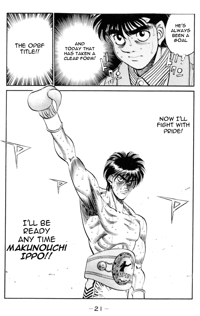 Read Hajime no Ippo Fighting Spirit EN Manga Online