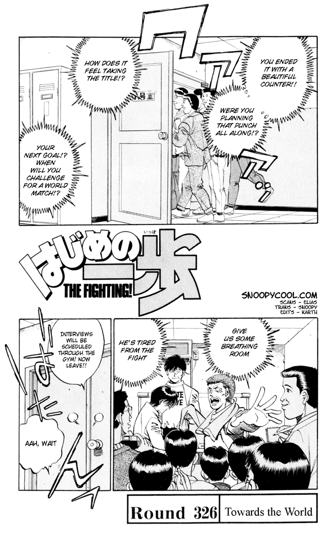 Read Hajime no Ippo Fighting Spirit EN Manga Online