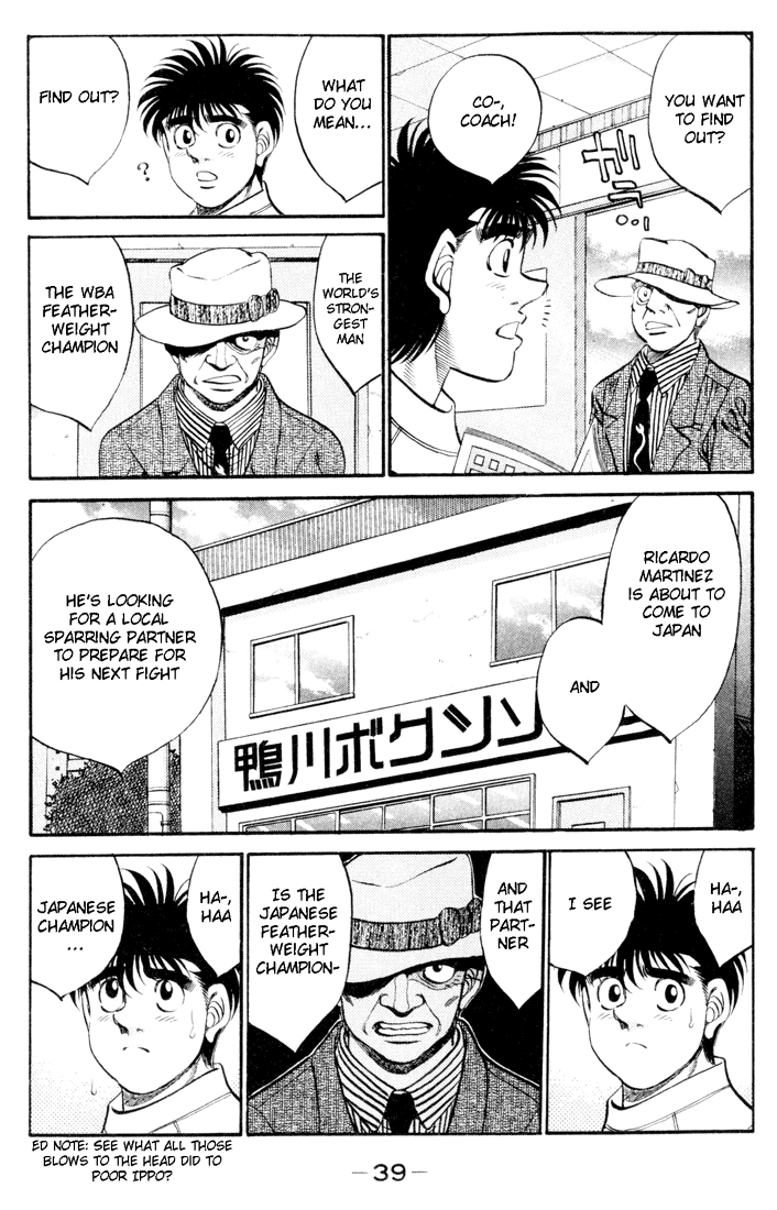 Read Hajime no Ippo Fighting Spirit EN Manga Online
