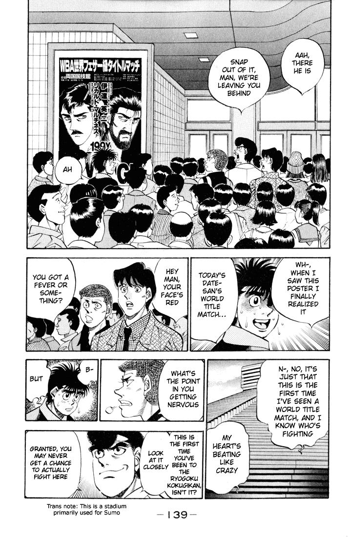 Read Hajime no Ippo Fighting Spirit EN Manga Online