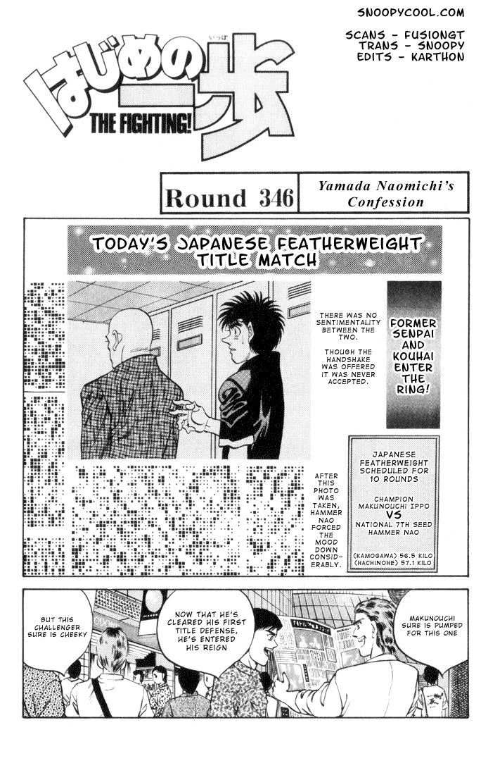 Read Hajime no Ippo Fighting Spirit EN Manga Online