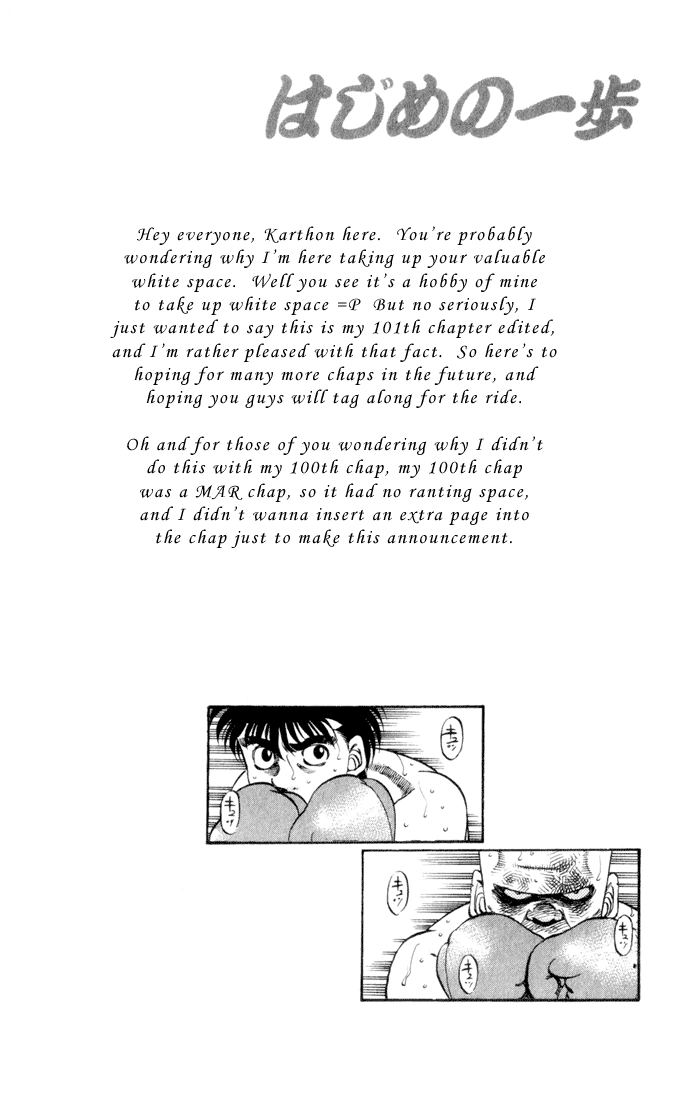 Read Hajime no Ippo Fighting Spirit EN Manga Online