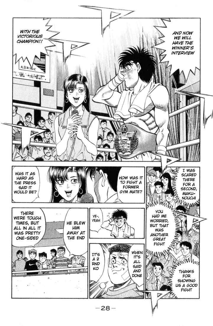Read Hajime no Ippo Fighting Spirit EN Manga Online