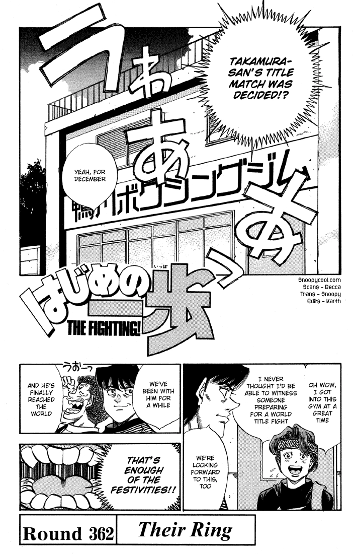 Read Hajime no Ippo Fighting Spirit EN Manga Online