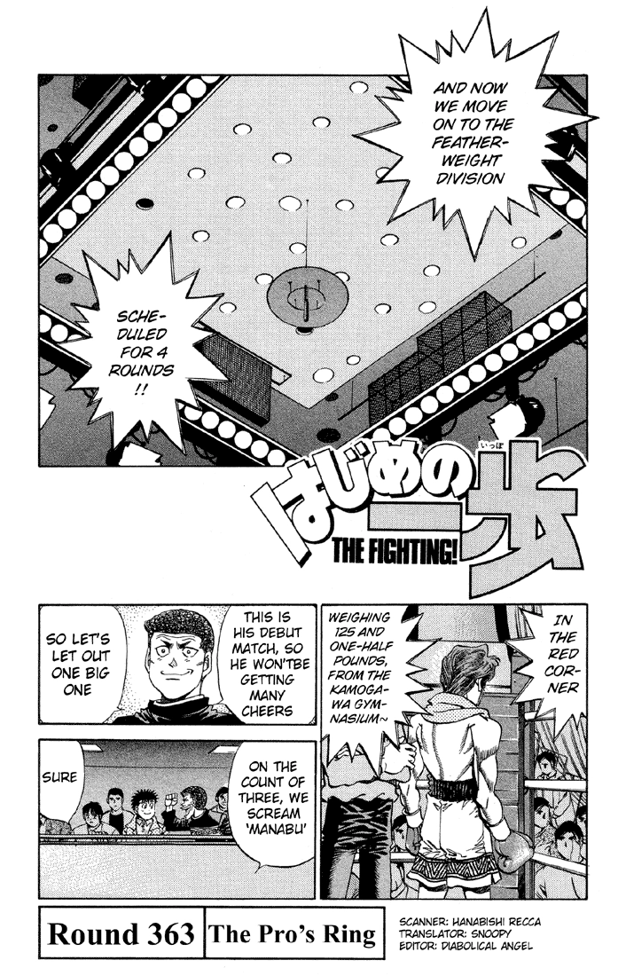 Read Hajime no Ippo Fighting Spirit EN Manga Online