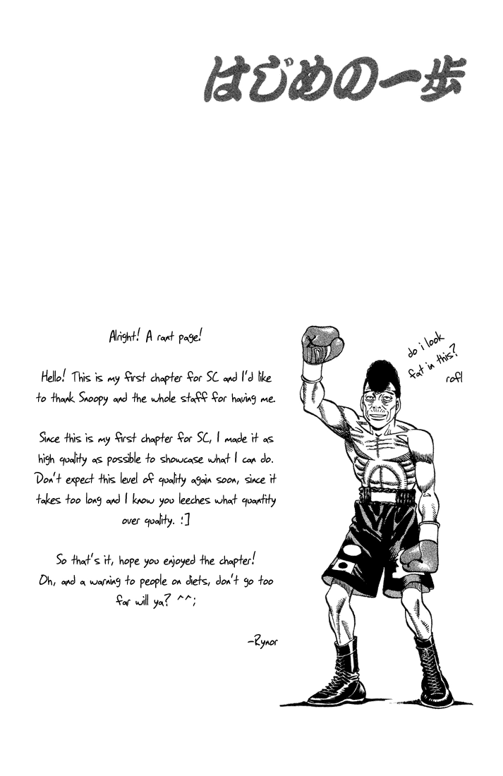 Read Hajime no Ippo Fighting Spirit EN Manga Online