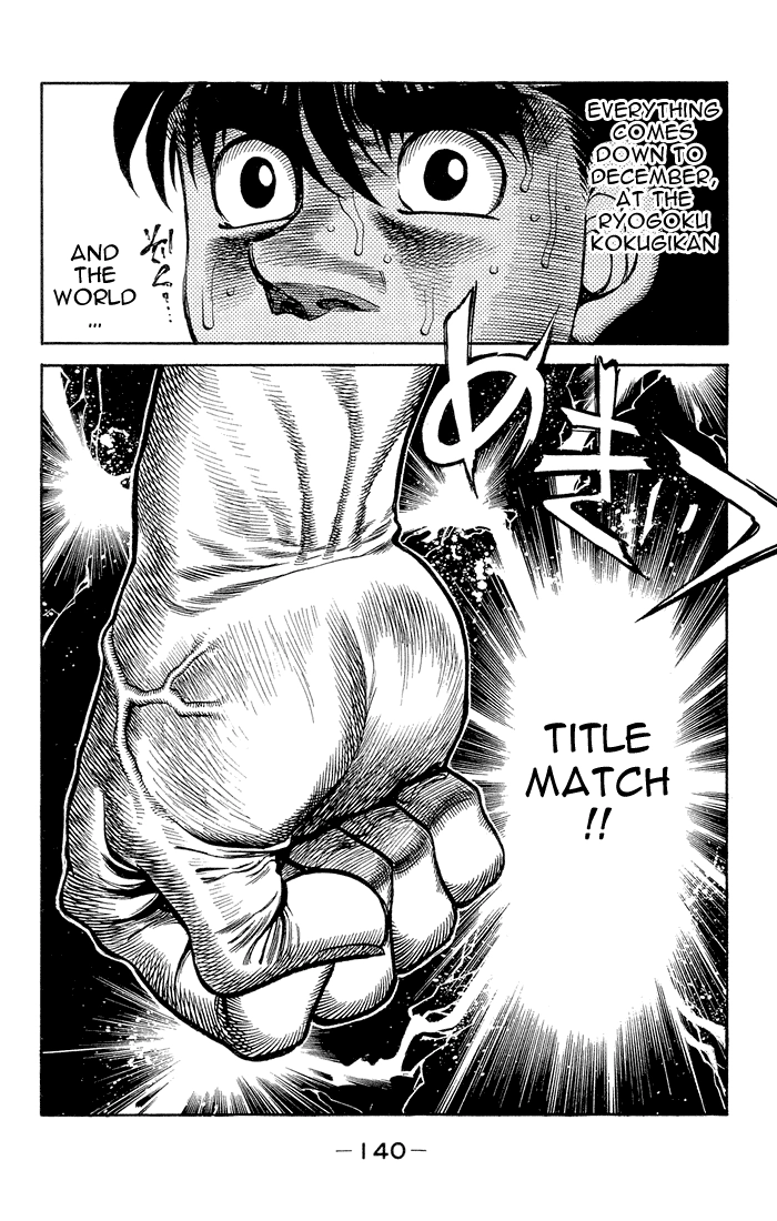 Read Hajime no Ippo Fighting Spirit EN Manga Online