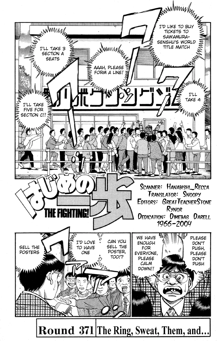 Read Hajime no Ippo Fighting Spirit EN Manga Online