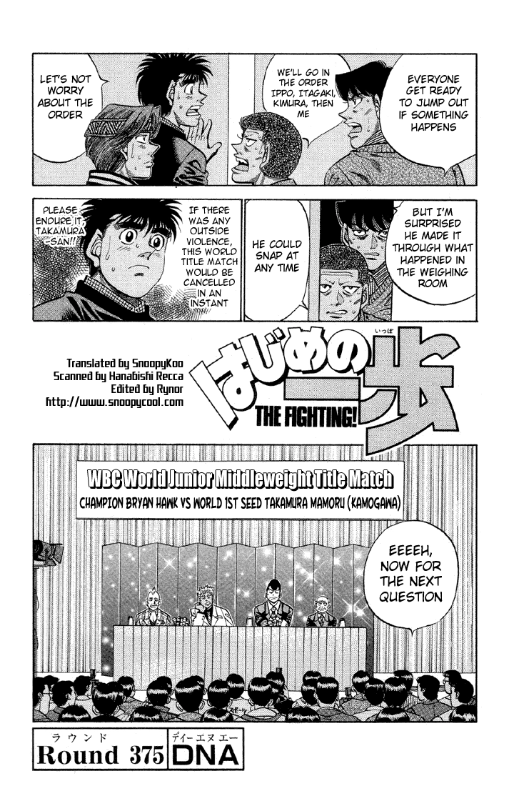 Read Hajime no Ippo Fighting Spirit EN Manga Online