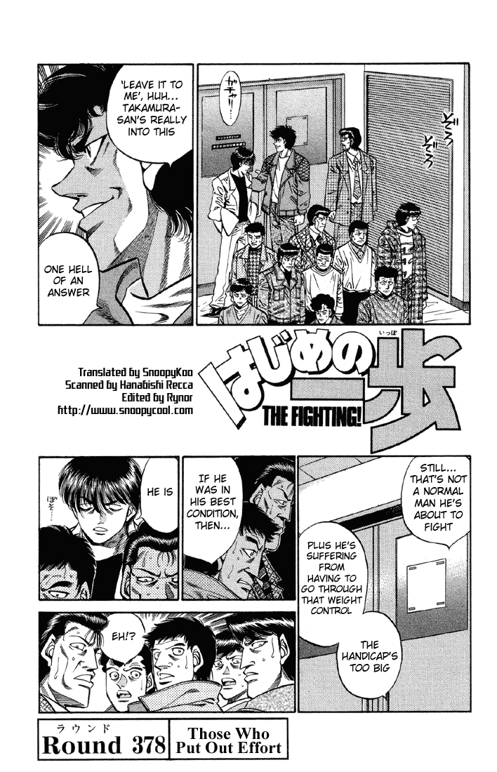 Read Hajime no Ippo Fighting Spirit EN Manga Online