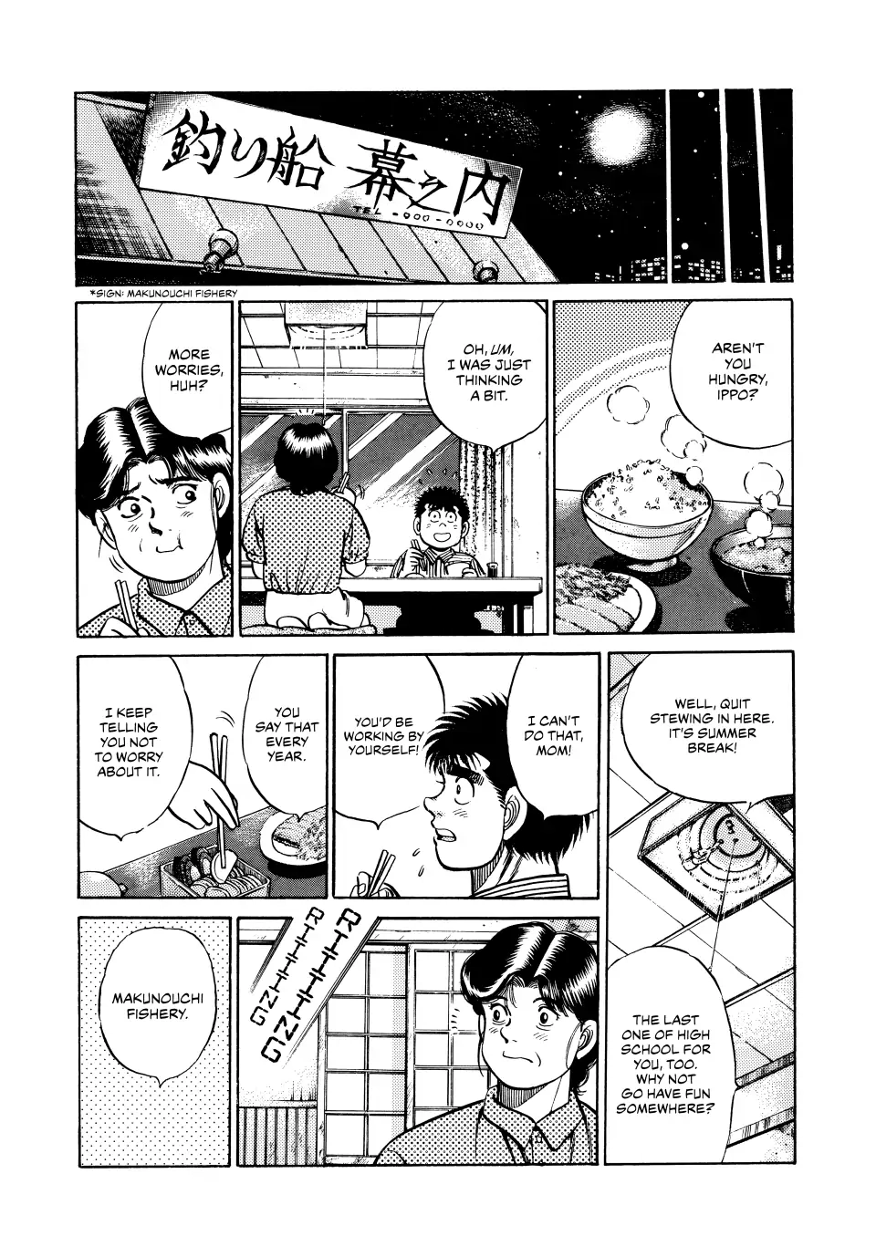 Read Hajime no Ippo Fighting Spirit EN Manga Online