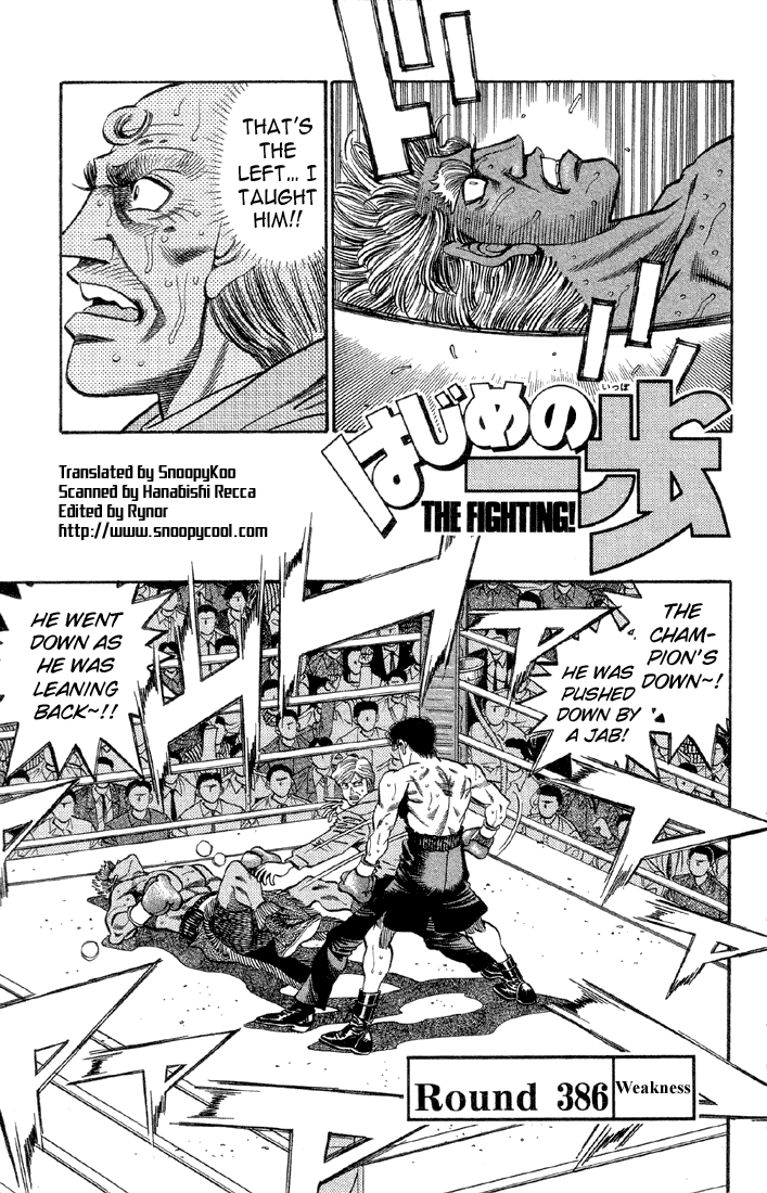 Read Hajime no Ippo Fighting Spirit EN Manga Online