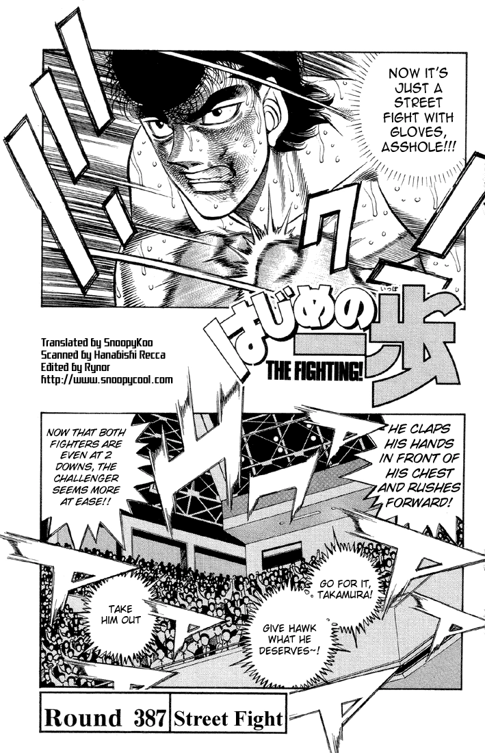 Read Hajime no Ippo Fighting Spirit EN Manga Online