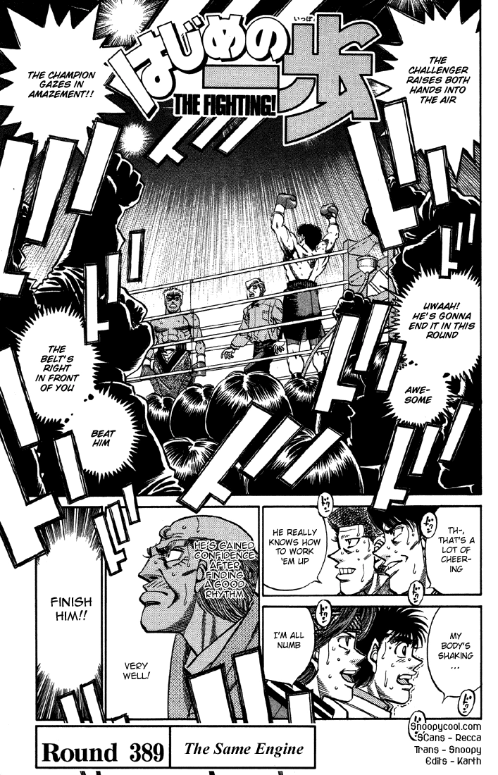 Read Hajime no Ippo Fighting Spirit EN Manga Online