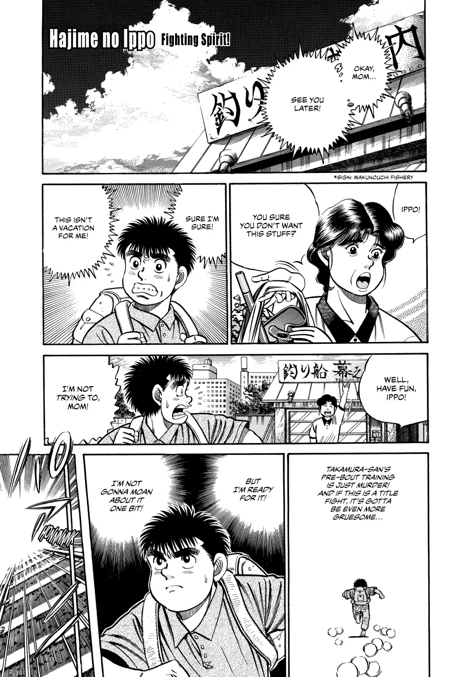Read Hajime no Ippo Fighting Spirit EN Manga Online