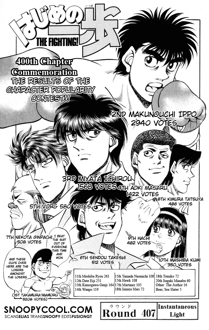 Read Hajime no Ippo Fighting Spirit EN Manga Online