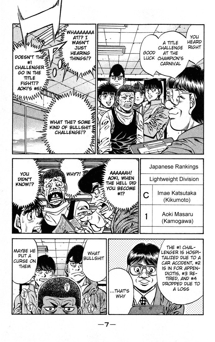 Read Hajime no Ippo Fighting Spirit EN Manga Online