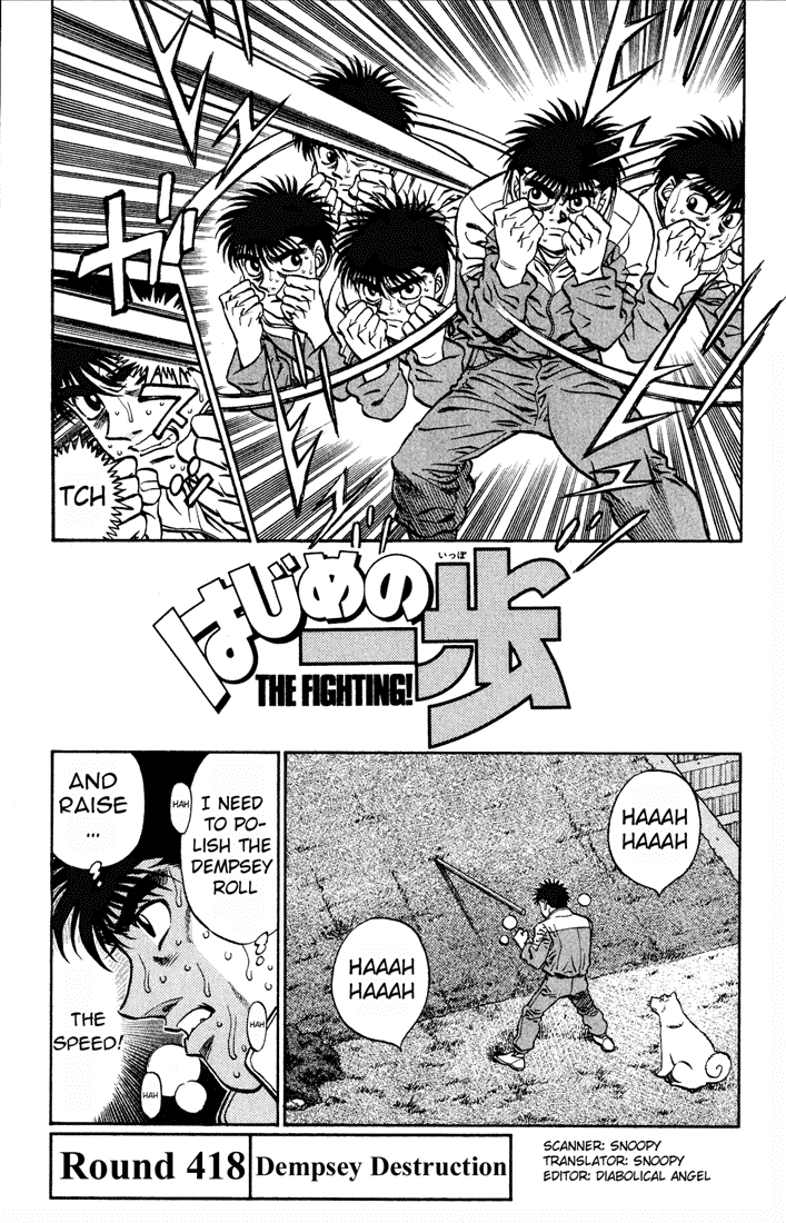 Read Hajime no Ippo Fighting Spirit EN Manga Online