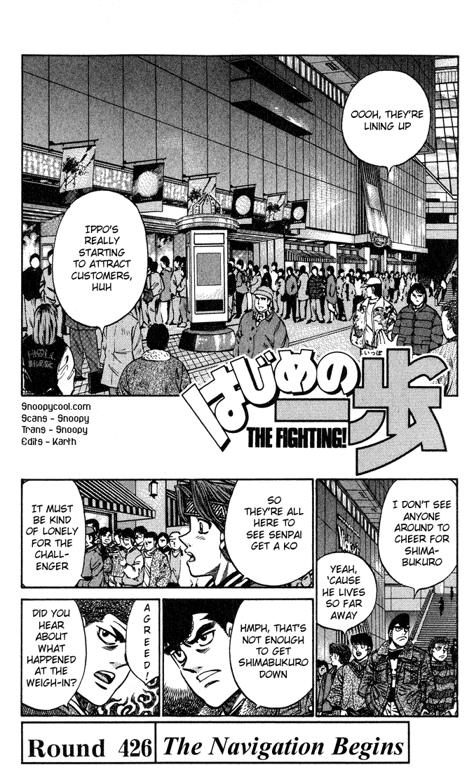 Read Hajime no Ippo Fighting Spirit EN Manga Online